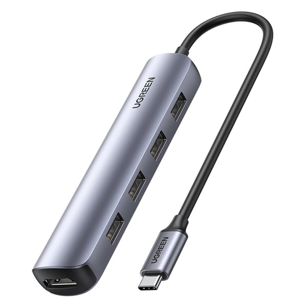 UGREEN USB-C TO 2*USB 3.0+HDMI+RJ45 ETHERNET ADAPTER+PD 10919