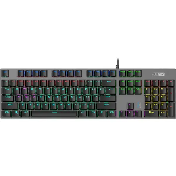 ALTEC WIRED GAMING KEYBOARD BLUE SWITCH GRAY ALGK8414-GY