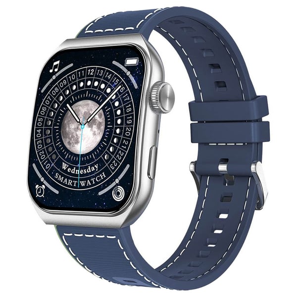 SWISS MILITARY ALPS 3 BLUE WATCH WITH SILICON STRAP  SM-WAT-ALPS3-SLF-BLUSST