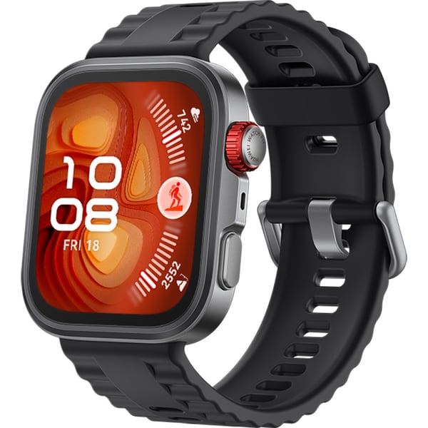 HUAWEI WATCH FIT 4 PRO BLACK WITH BLACK FLUOROELASTOMER STRAP SYA-B29