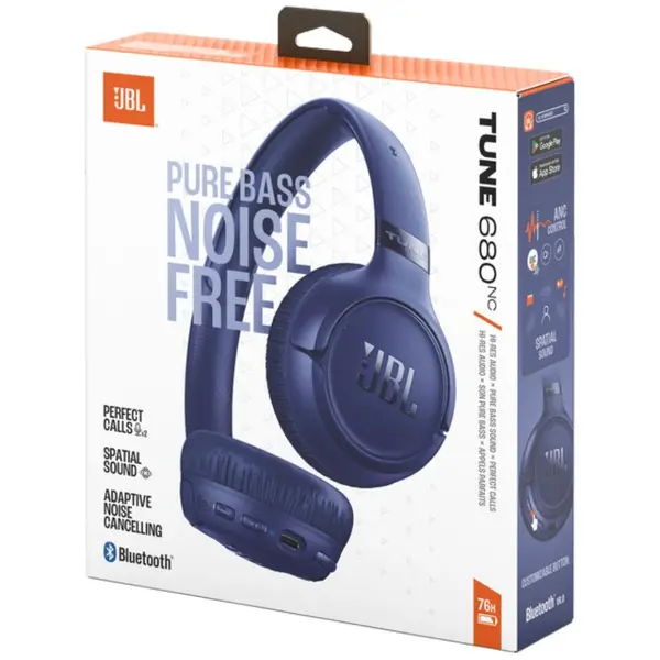 JBL TUNE 680NC WIRELESS HEADSET BLUE thumbnail 8