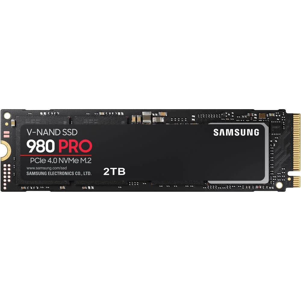 SAMSUNG 980 PRO 2TB M.2 SOLID STATE DRIVE MZ-V8P2T0B/AM