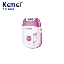 KEMEI WOMEN BODY HAIR TRIMMER MINI PROFESSIONAL MINI HAIR PLUCKER FOR LADIES KM-6203 thumbnail 5