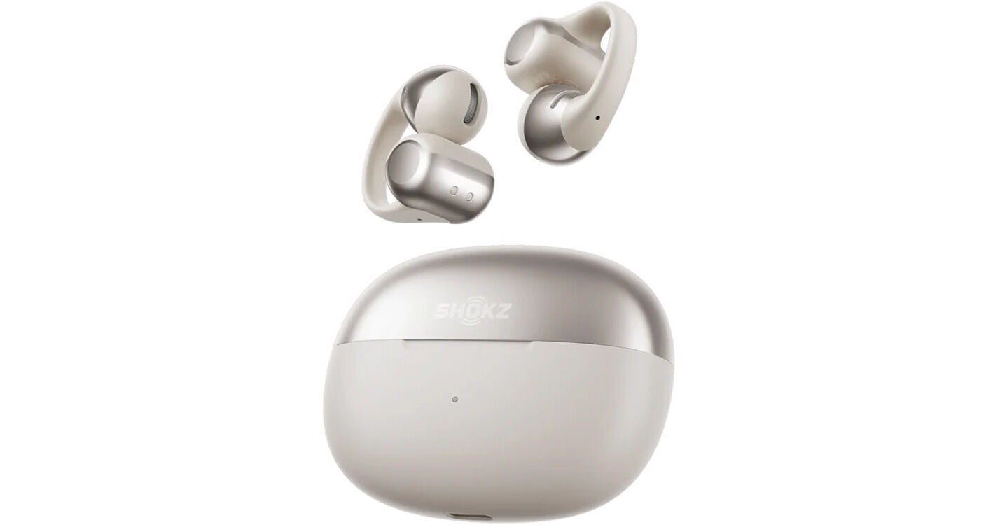 AFTER SHOKZ OPEN DOTS ONE TRUE WIRELESS EARBUDS GREY E310-ST-GY
