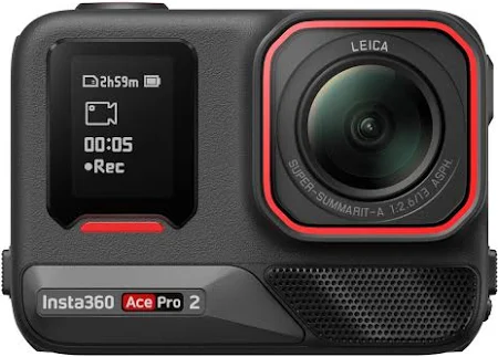 INSTA 360 ACE PRO 2 8K AI-POWERED ACTION CAMERA WITH DUAL BATTERY BUNDLE BLACK CINSBBGA thumbnail 4