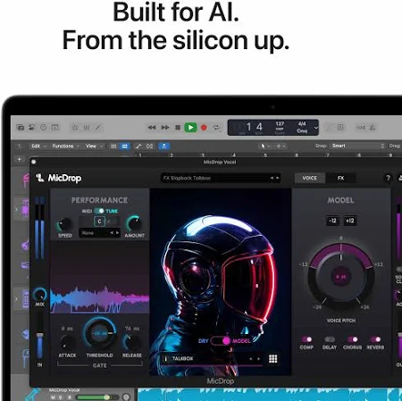 APPLE MACBOOK PRO 14 INCH M5 CHIP WITH 10 CORE CPU 10 CORE GPU 16GB 1TB SSD ARB SILVER MDE54 thumbnail 4