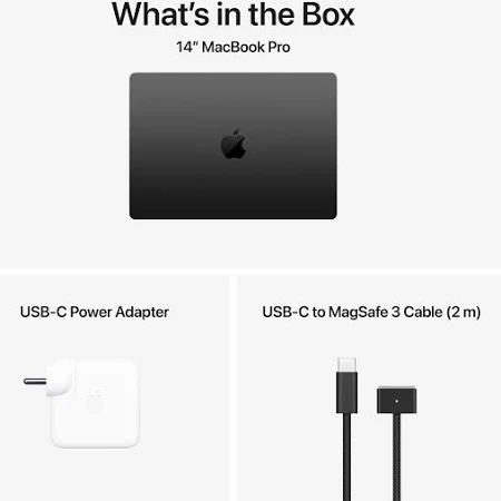 APPLE MACBOOK PRO 14 INCH M5 CHIP WITH 10 CORE CPU 10 CORE GPU 16GB 512GB SSD ARB SPACE BLACK MDE04 thumbnail 7