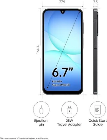SAMSUNG GALAXY A17 4G 6+128GB BLACK SM-A175F/DS thumbnail 12
