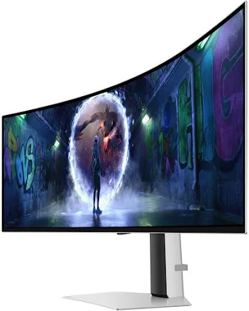SAMSUNG G9 G952 49 INCH ODYSSEY OLED SMART DUAL QHD 240HZ 0.03MS GAMING MONITOR LS49DG952SMXUE thumbnail 3