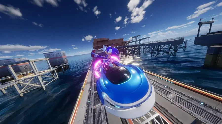NINTENDO SWITCH 2 SONIC RACING CROSSWORLD GAME ARABIC thumbnail 8