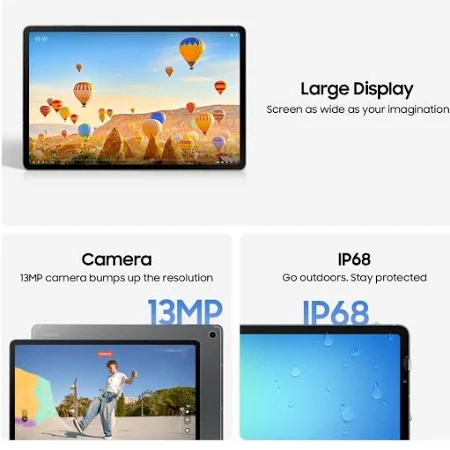 SAMSUNG GALAXY TAB S10 FE 12GB 256GB 5G GREY SM-X526A thumbnail 13