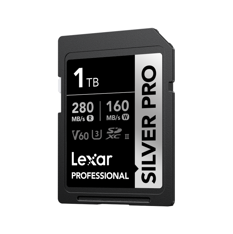 LEXAR PROFESSIONAL SILVER PLUS SDXC UHS-I CARDS 205MBS-512GB LSDSIPL512G-BNNNG