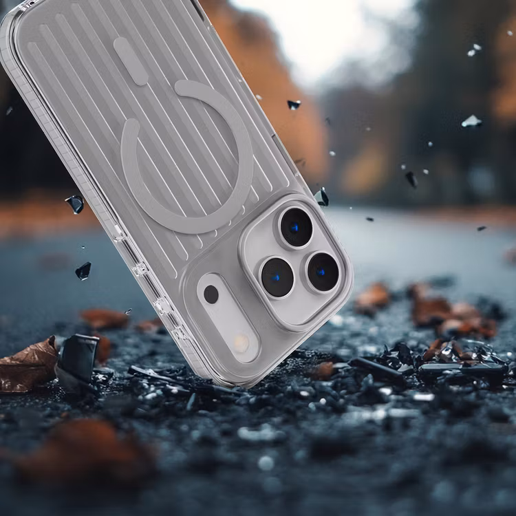 LEVELO CABIN IPHONE 17 PRO MAX ELITE MAGSAFE CASE SILVER STONE LVLCBN17PMSLST thumbnail 5
