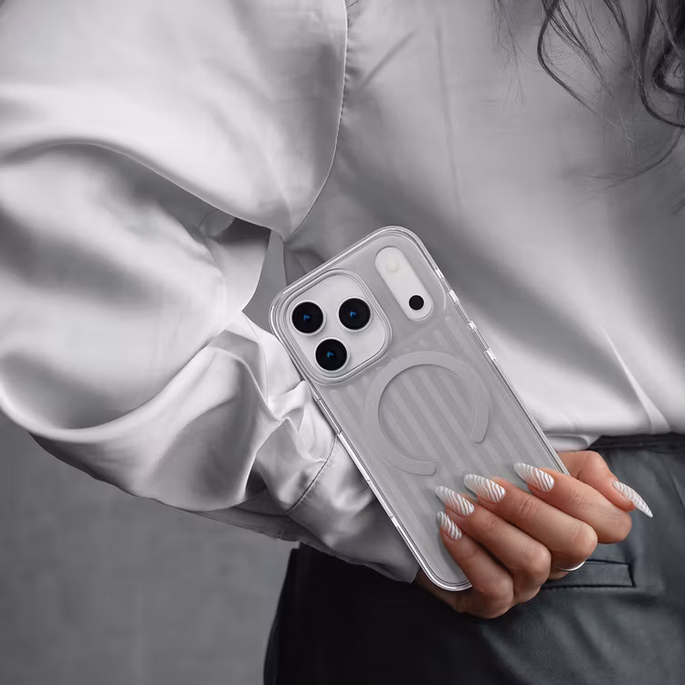 LEVELO CABIN IPHONE 17 PRO ELITE MAGSAFE CASE SILVER STONE LVLCBN17PSLST thumbnail 2
