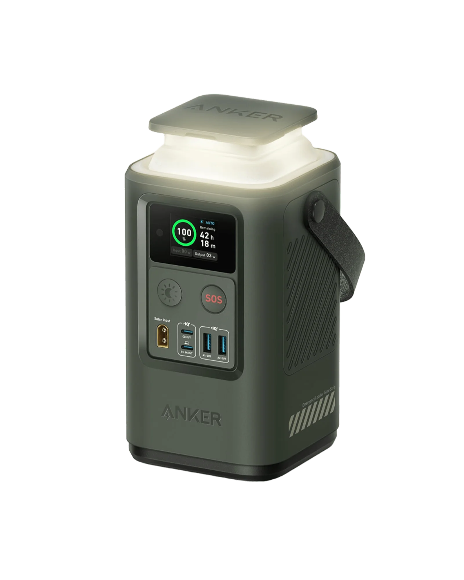 ANKER 548 POWER CORE RESERVE 192WH POWERBANK GREEN A1294H61