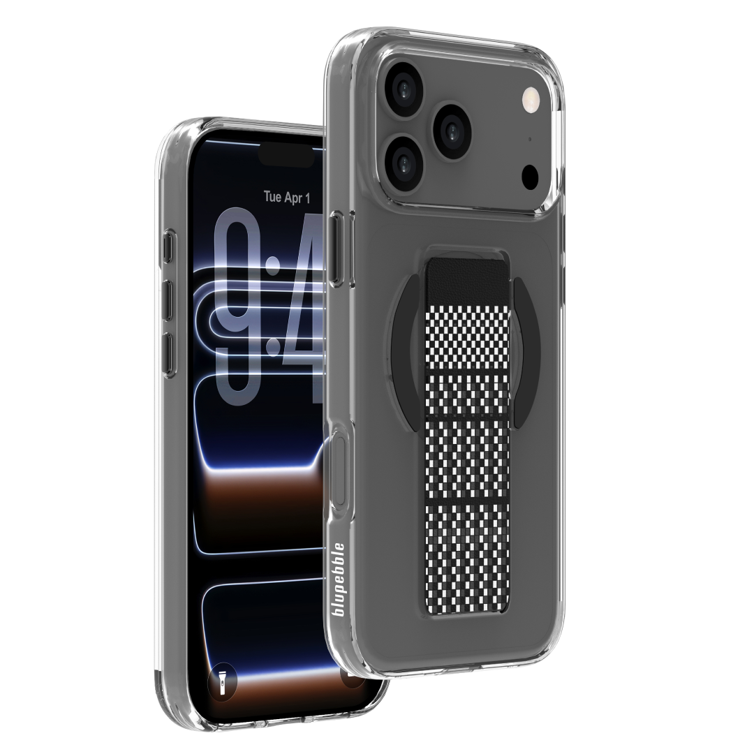BLUPEBBLE IPHONE 17 PRO MAX SNAPGRIP CASE WITH MAGSAFE BLACK BP-IPSNG17MAX-BK