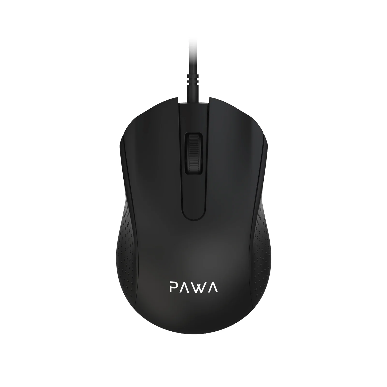 PAWA SLEEK WIRED MOUSE 1200DPI BLACK PW-MWN2TC20-BK