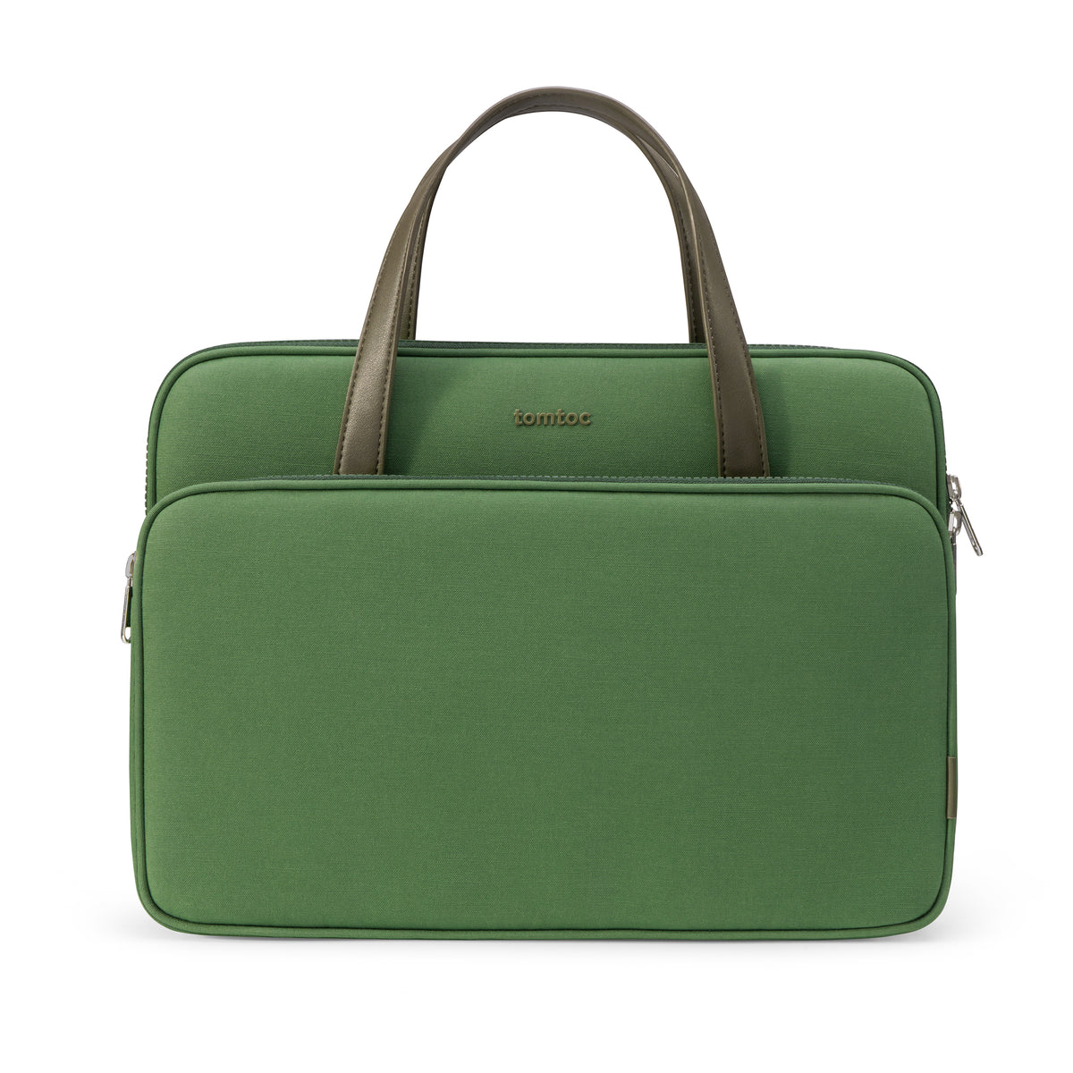 TOMTOC VERSATILE A11 14 INCH LAPTOP HANDBAG GREEN A11D3T1
