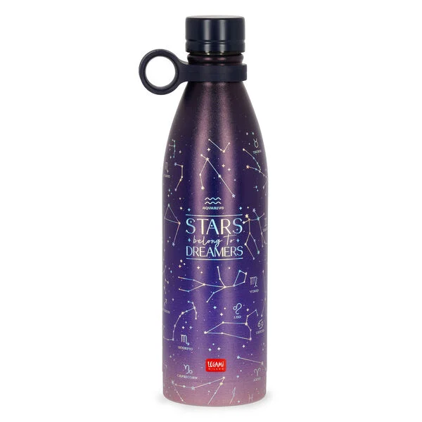 LEGAMI HOT AND COLD VACCUM BOTTLES STARSBELONG TO DREAMERS 275ML PURPLE