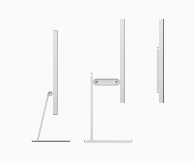 APPLE STUDIO DISPLAY 27 INCH 5K RETINA DIPLAY NANO TEXTURE GLASS TILL ADJUSTABLE STAND SILVER MMYW3 thumbnail 3