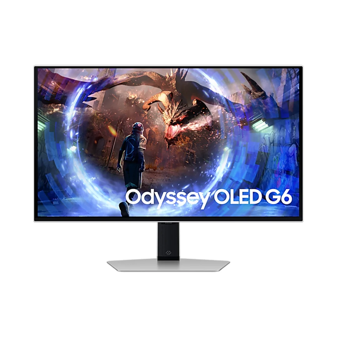 Samsung Odyssey G6 27-Inch Flat Gaming Monitor (LS27DG602SM) - QHD, 240Hz, and HDR