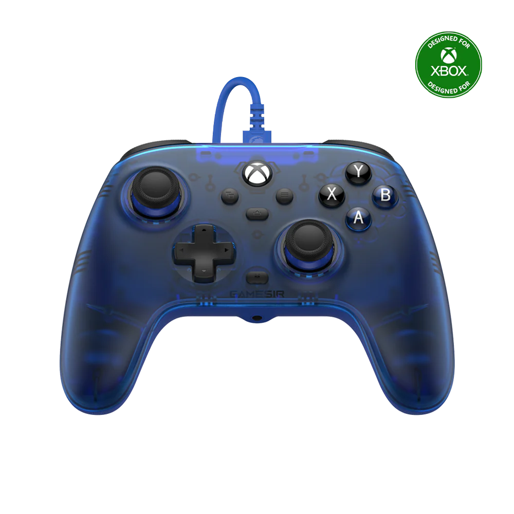 GAMESIR XBOX T7 WIRED GAMING CONTROLLER SAPPHIRE BLUE