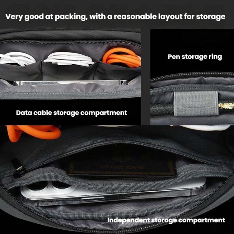 BANGE HANDBAG YKK ZIPPER BLACK BG-3066 thumbnail 9