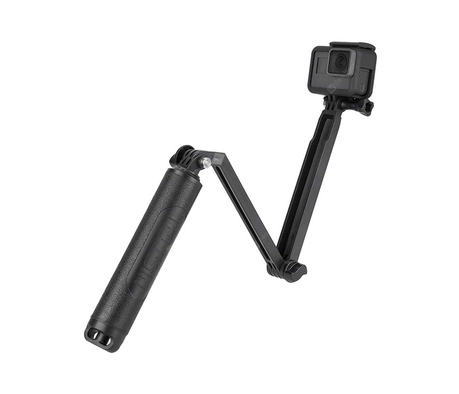 TELESIN MULTI-FUNCTION TRI-FOLD SELFIE STICK GP-MFW-300