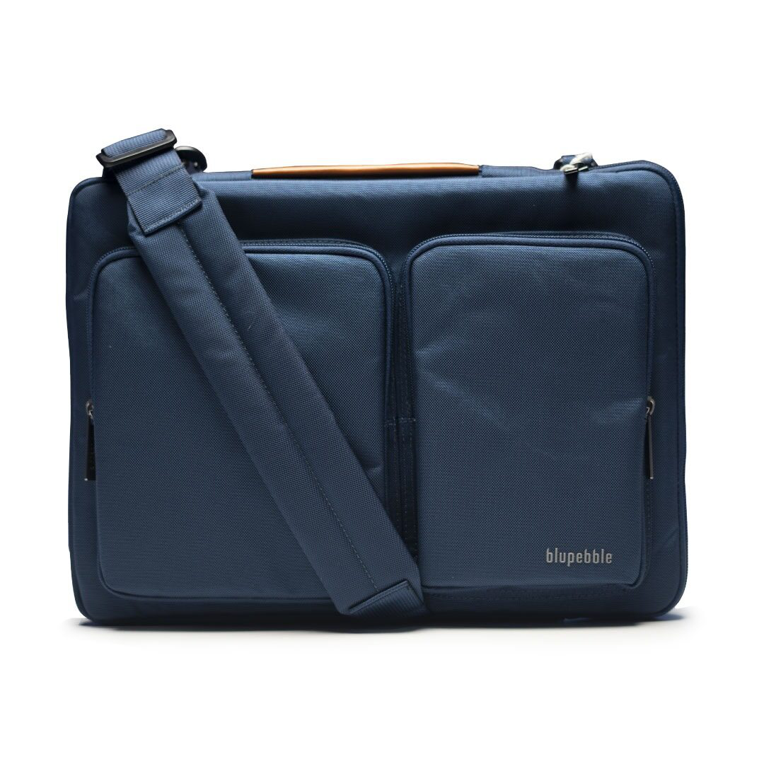 BLUPEBBLE URBAN 14 INCH LAPTOP BAG BLUE BP-URBAN14-BL