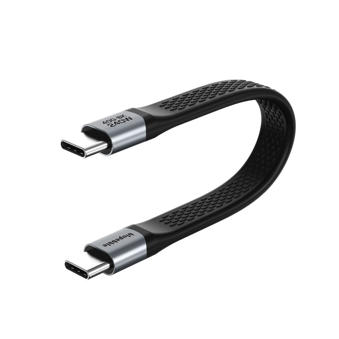 BLUPEBBLE POWERFLOW CABLE 240W BLACK BP-PFUSBC12CM240W-BK