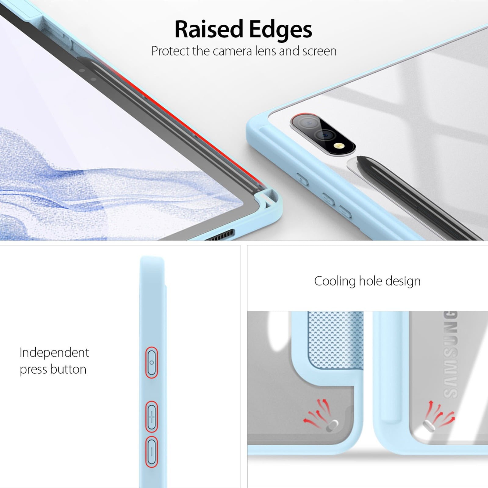 DUXDUCIS SAMSUNG GALAXY TAB S9 PLUS CASE thumbnail 2