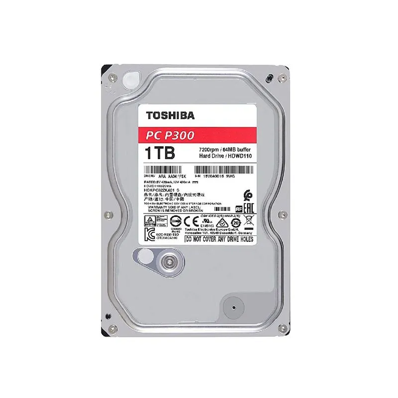 TOSHIBA 1TB 7200RPM HARD DRIVE PC P300 HDWD110