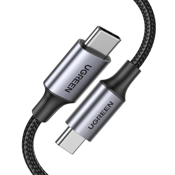 UGREEN USB-C TO USB-C 2.0 5A BRAIDED CABLE 1M BLACK 70427