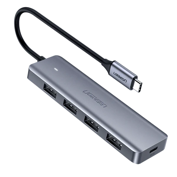 UGREEN 4-PORT USB3.0 HUB WITH MICRO USB POWER SUPPLY 70336