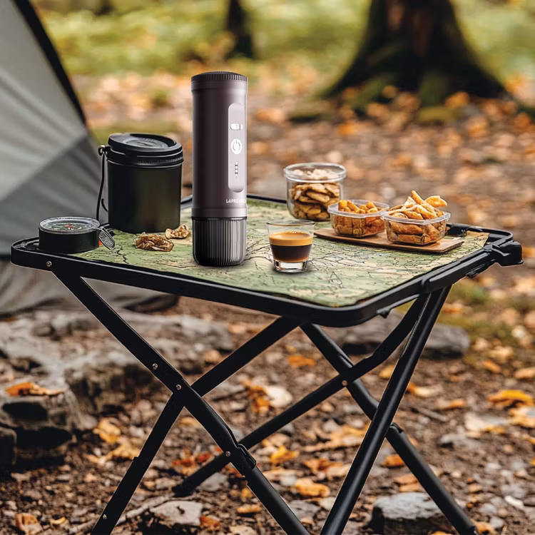 LEPRESSO 2 IN 1 PORTABLE ESPRESSO MAKER GRAY LPCFFPCM0095-GY thumbnail 3