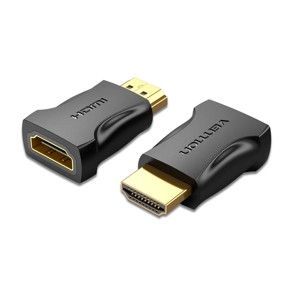 MINDPURE HDMI MALE TO FEMALE ADAPTER BLACK LX10592