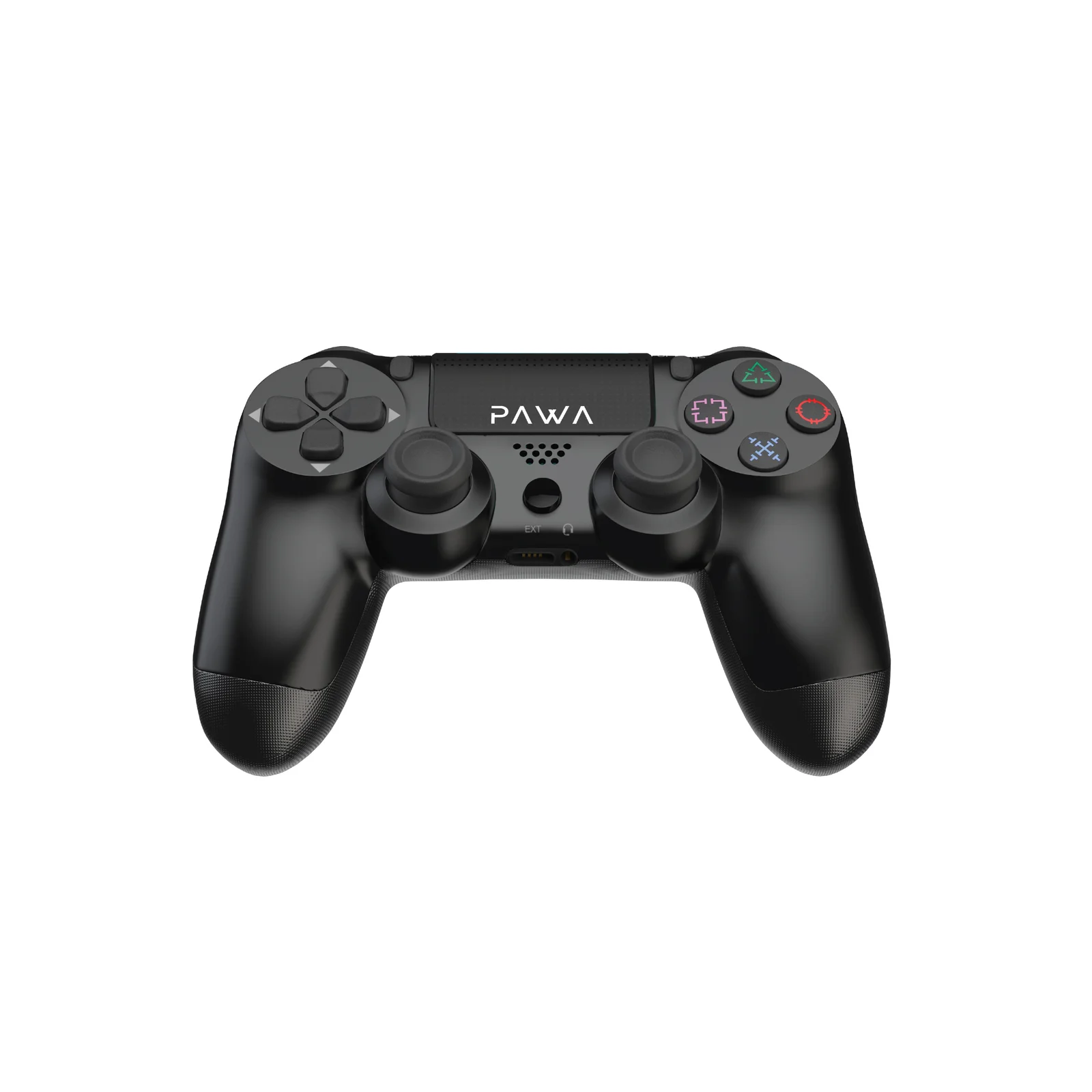 PAWA VANGUARD GAMING SERIES PS4 WIRELESS CONTROLLER BT+USB BLACK PW-VGSPC25-BK