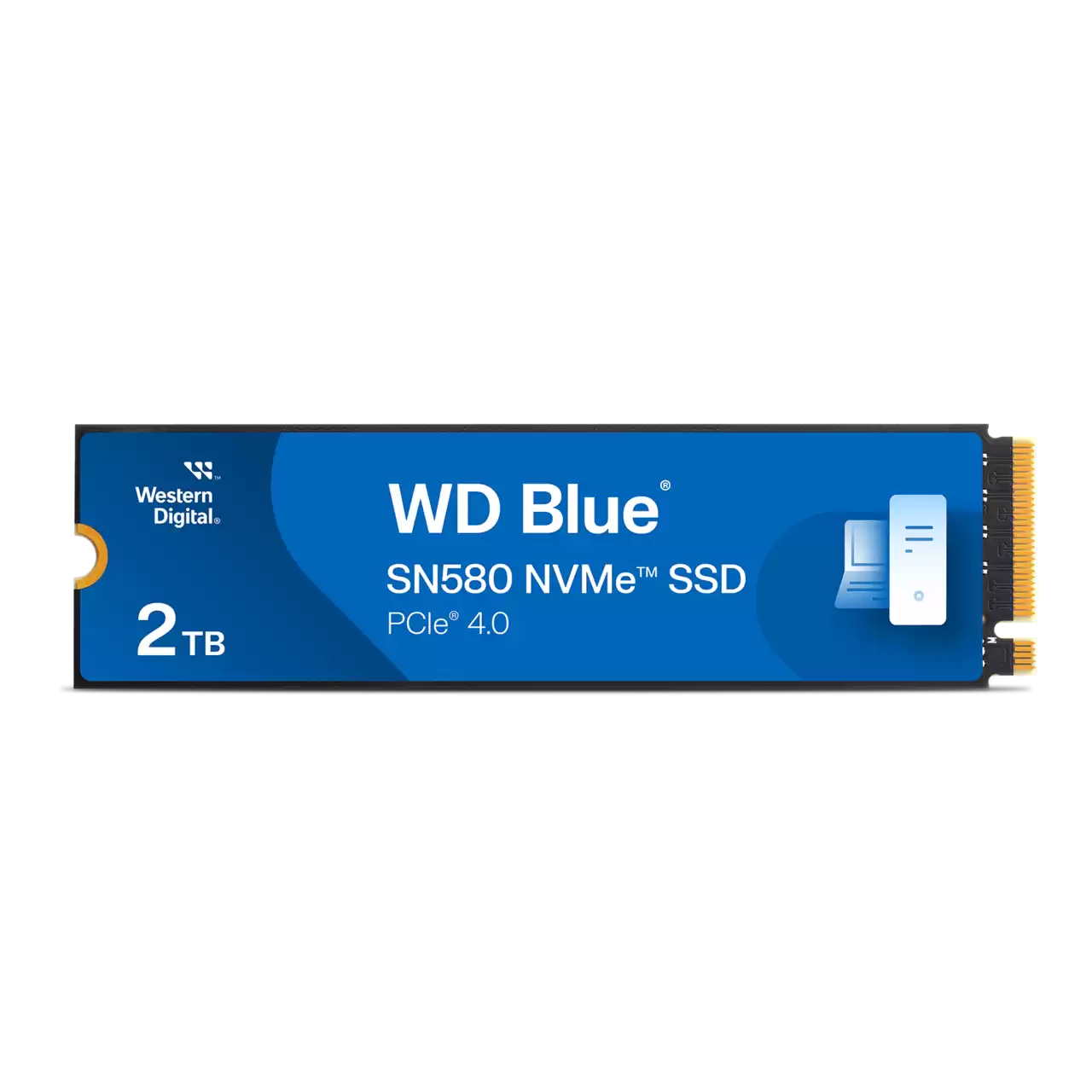 WD INTERNAL SSD 2TB SN580 M.2 NVME 2280 PCIE GEN 4 BLUE WDS200T3B0E