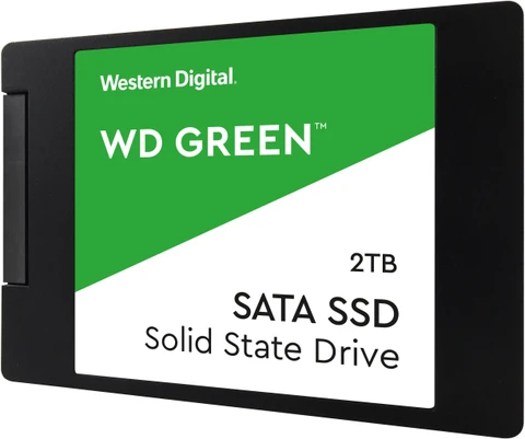 WD GREEN 2TB SATA SSD 2.5 UP TO 545 MB/S WDS200T2G0