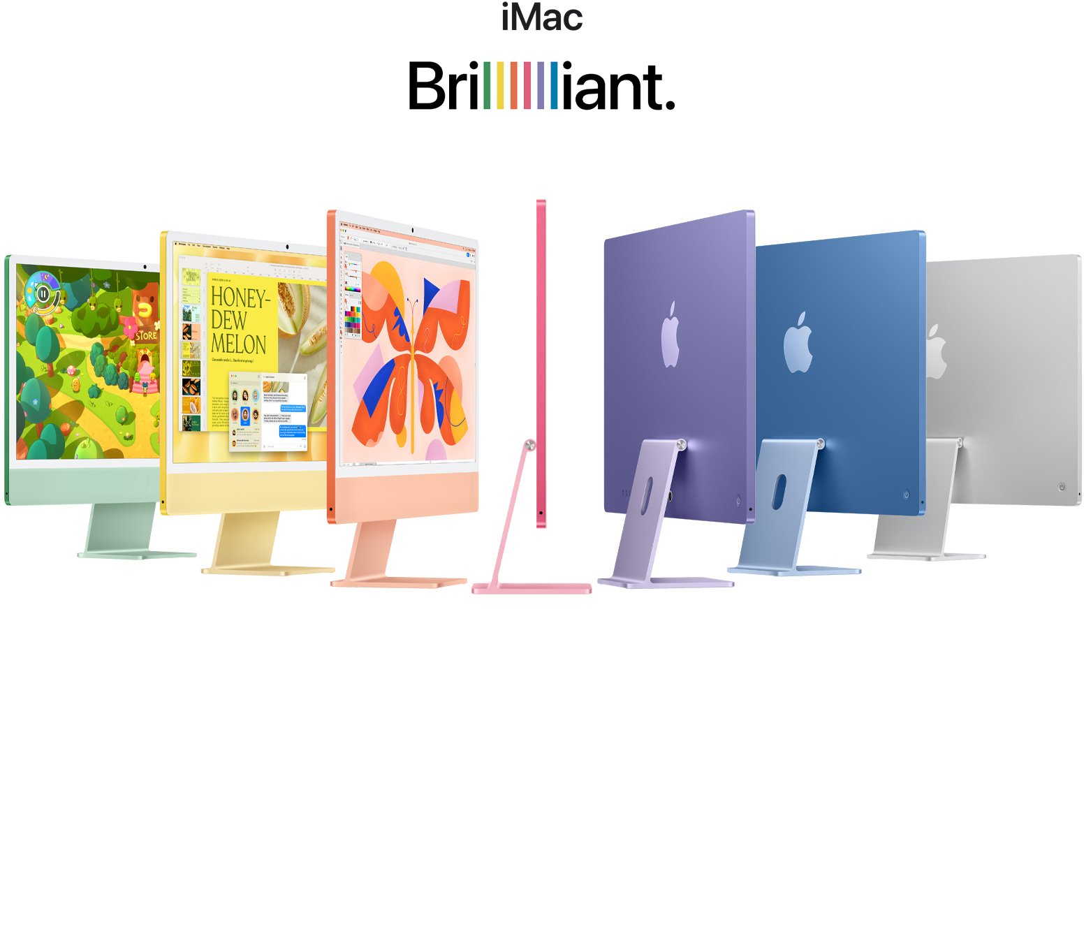 Apple iMac 24-Inch M4 Chip 10-Core CPU & GPU 16GB 512GB SSD thumbnail 5