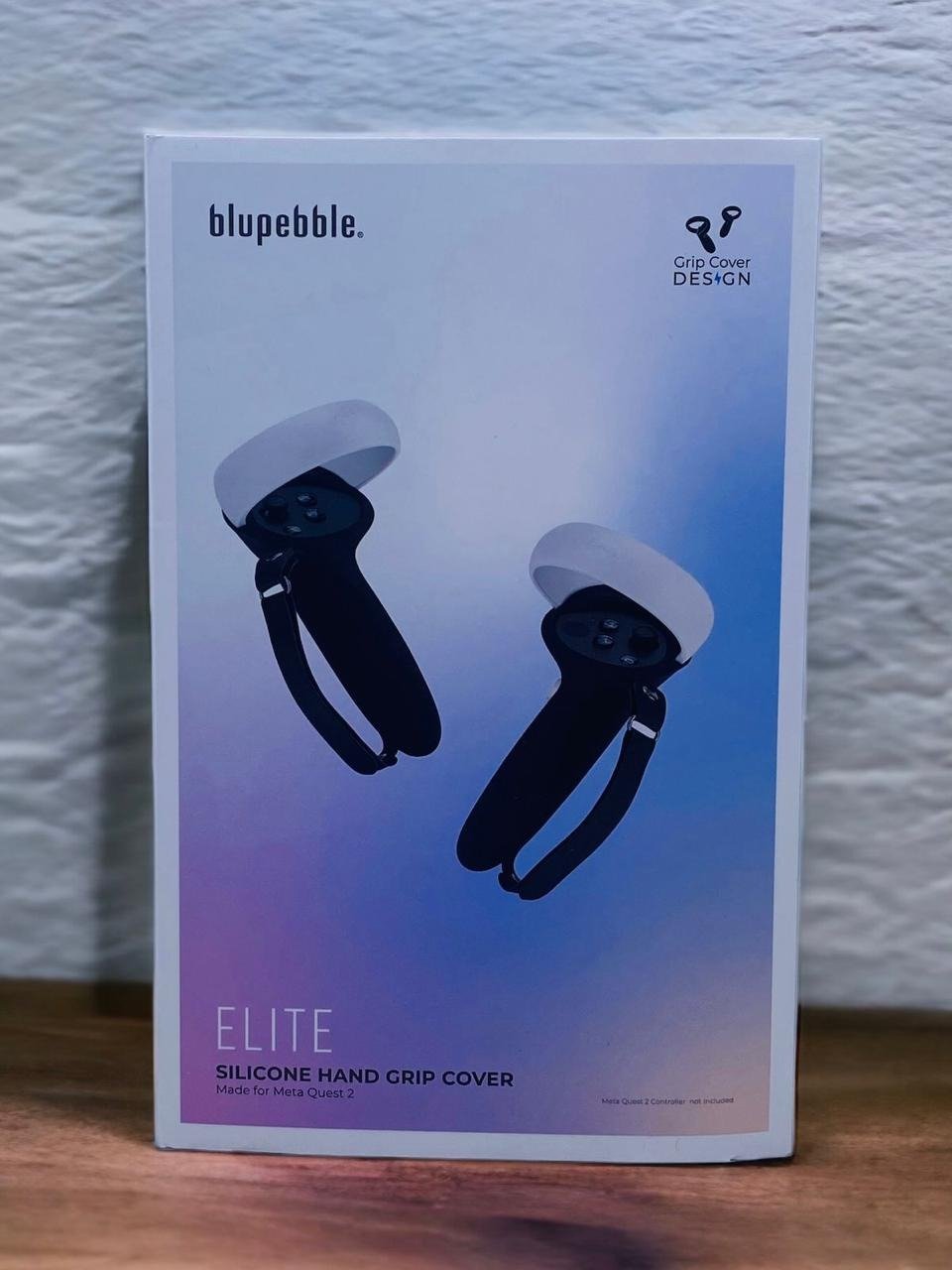 BLUPEBBLE ELITE SILICONE HAND GRIP COVER FOR META QUEST 2 BP-VRSHGCOVER-BLK