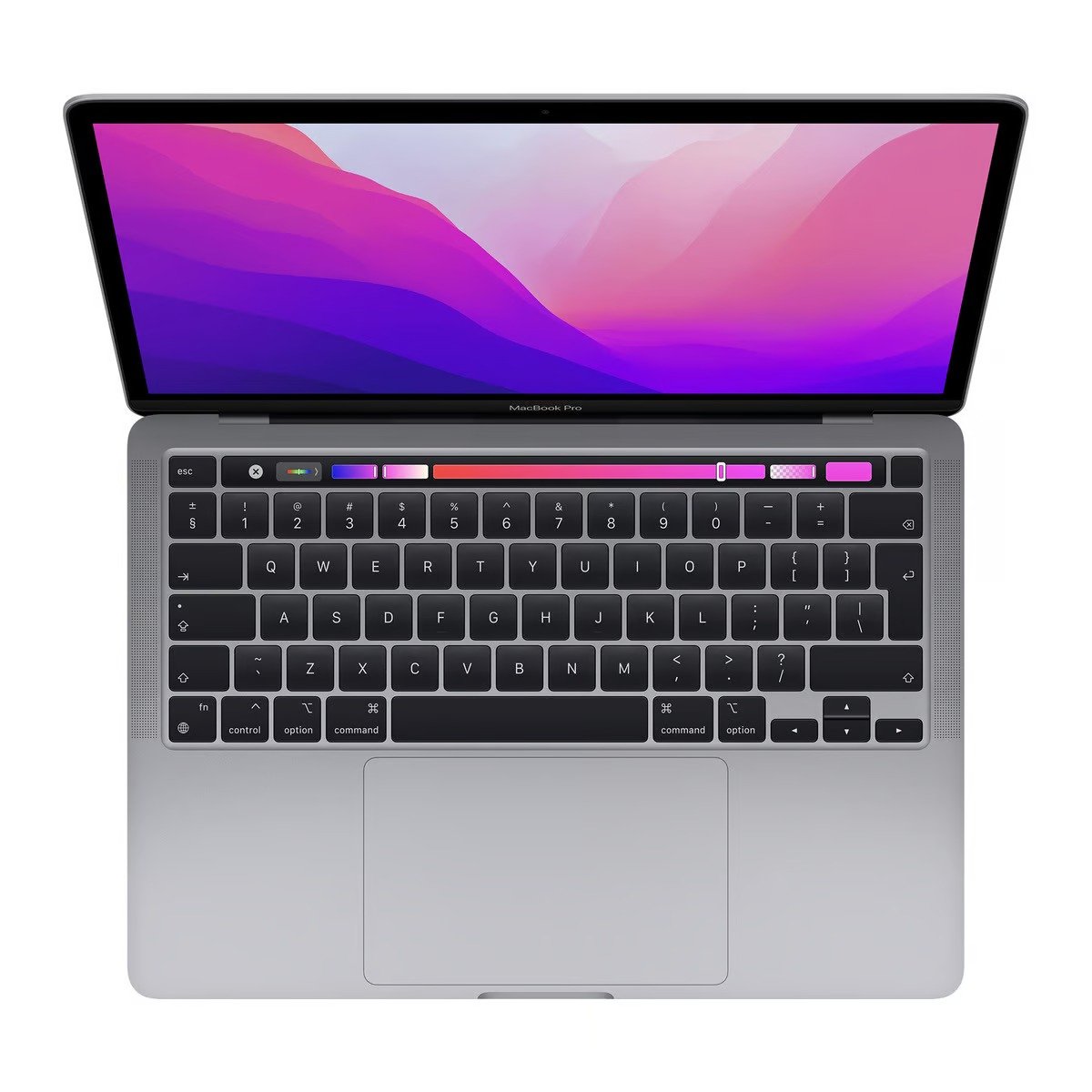 APPLE MACBOOK PRO 13 INCH M2 CHIP 10 CORE GPU 8 CORE CPU 8GB 256GB SPACE GRAY ARABIC MNEH3