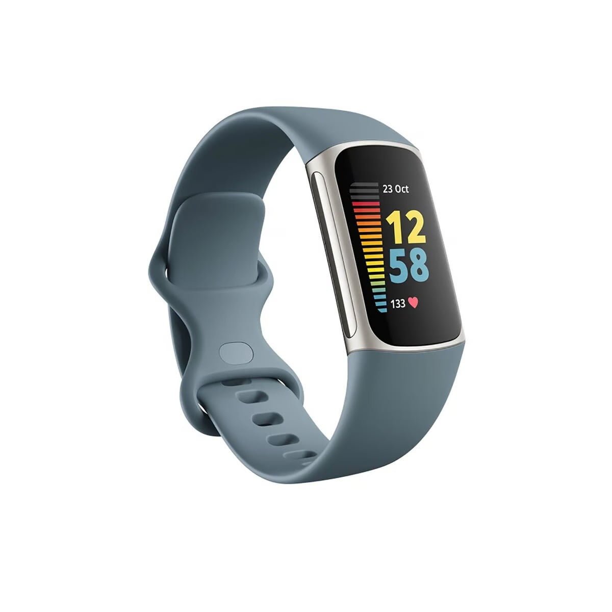 FITBIT CHARGE 5 STEEL BLUE/PLATINUM STAINLESS STEEL FB421SRBU
