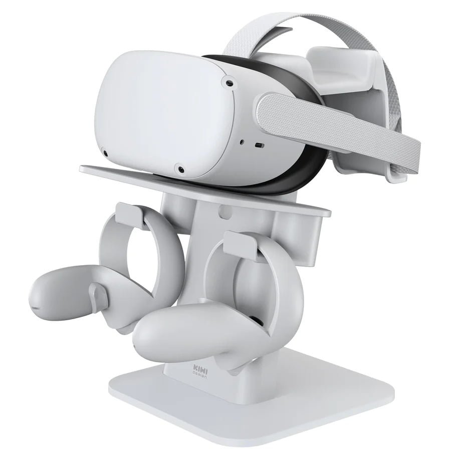 KIWI DESIGN VR STAND COMPATIBLE WITH QUEST 2 WHITE S2-1 HJT-280