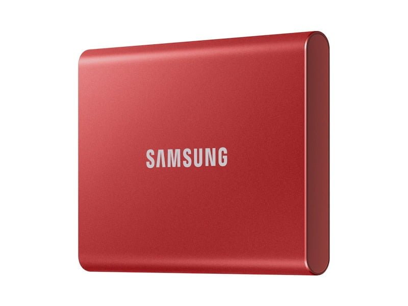 SAMSUNG PORTABLE SSD T7 1TB RED MU-PC1T0R/WW