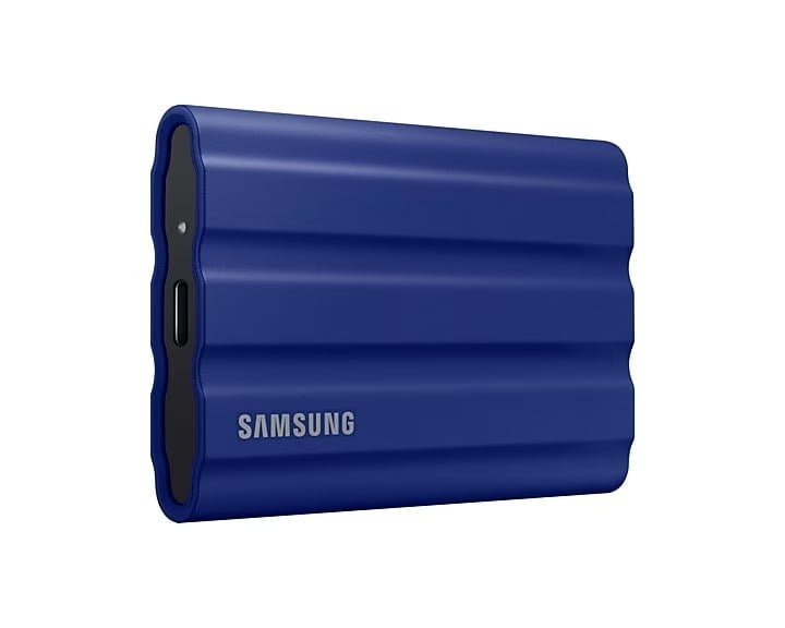 SAMSUNG SSD T7 SHIELD 1TB/2TB BLUE