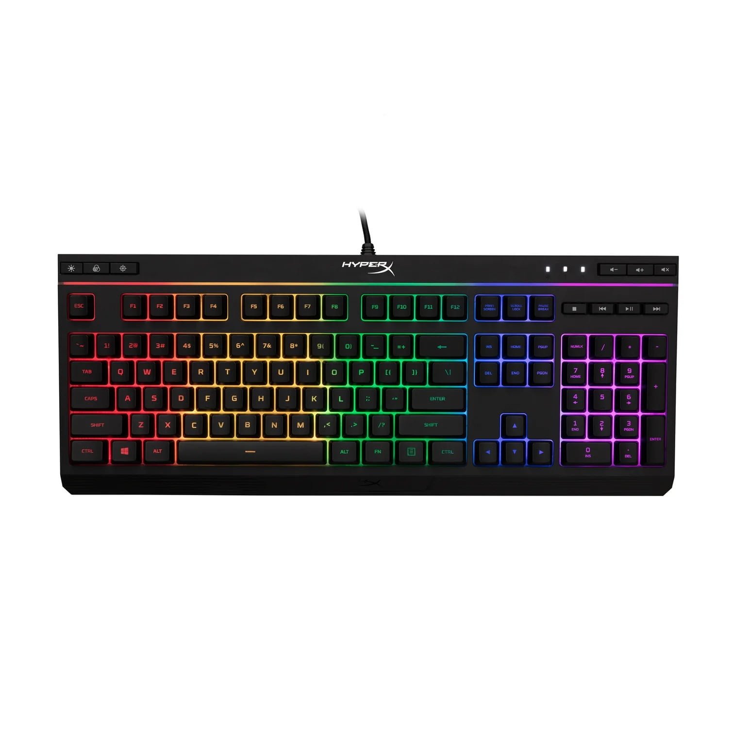 HYPERX ALLOY CORE RGB GAMING KEYBOARD PS4/XBOX ENG HX-KB5ME2