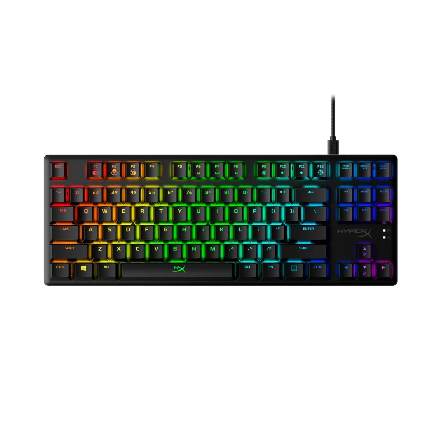 HYPERX ALLOY ORIGINS CORE COMPACT TENKEYLESS DESIGN RED LINEAR PS5/PS4/XBOX ONE ENGLISH