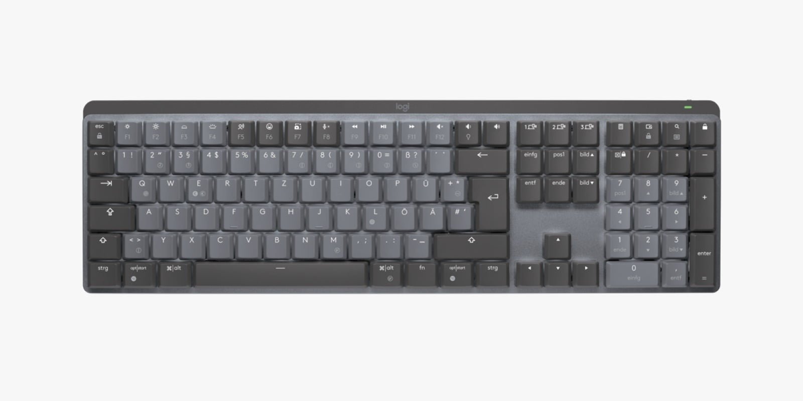 LOGITECH MX MECHANICAL WIRELESS KEYBOARD BLACK 920-010757