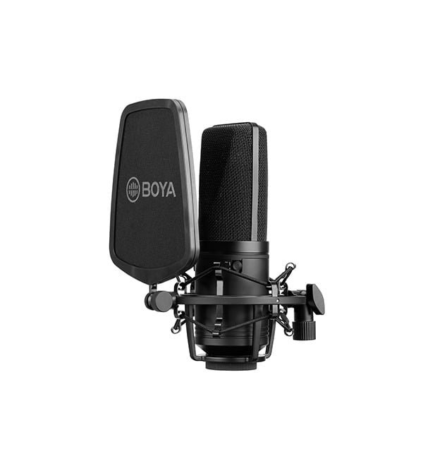 BOYA LARGE DIAPHRAM CONDENSER MICROPHONE BY-M1000